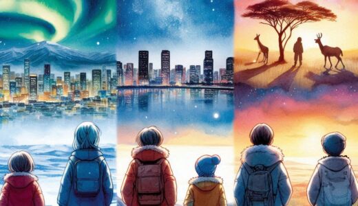 【オンプラ★ちょびっと振返りブログ】５大陸の今夜の夜空